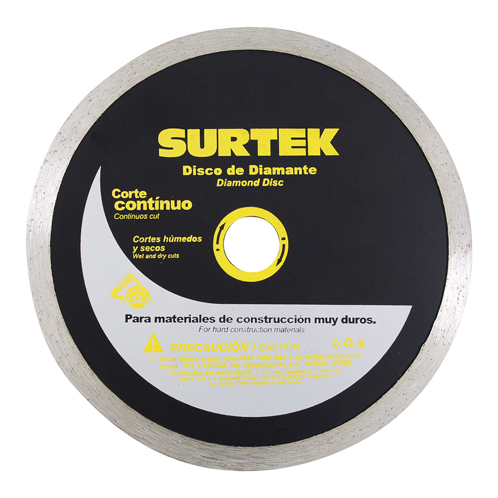 SURTEK DISCO DIAMANTE 7" CTE CONTINUO