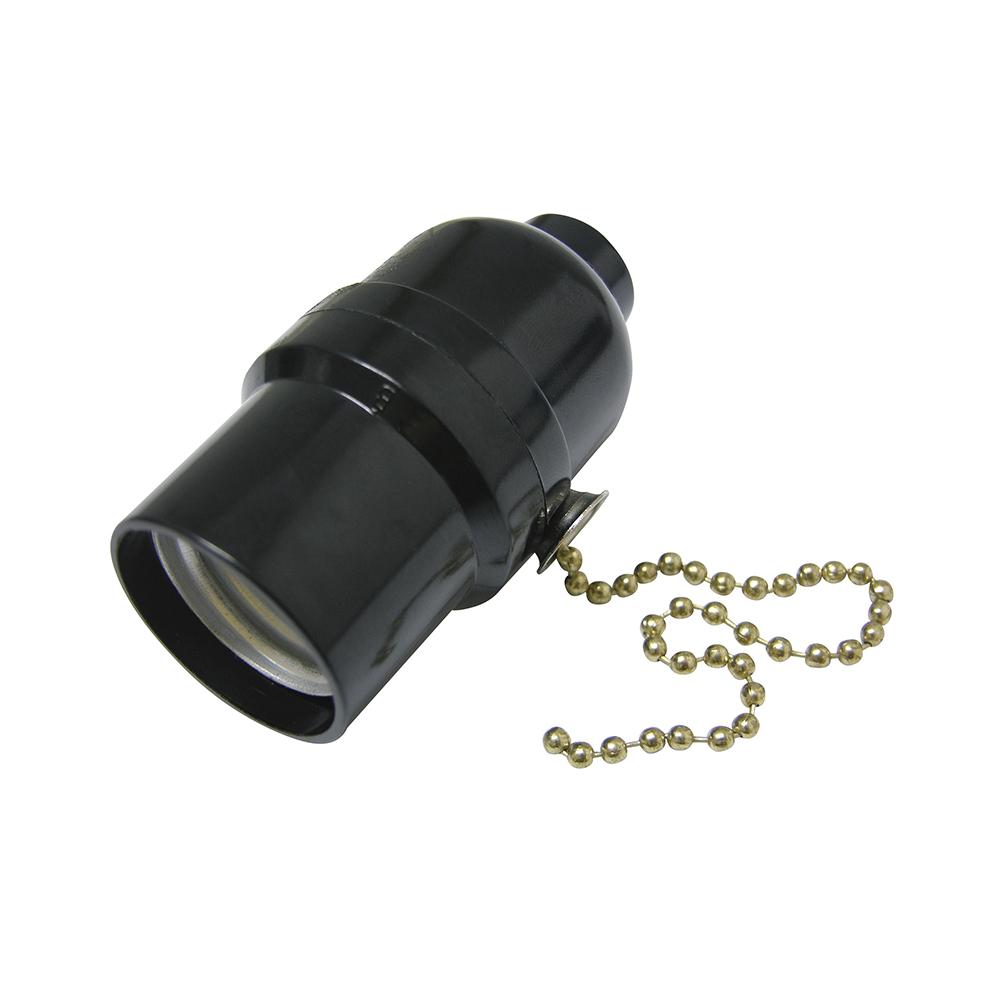 SURTEK PORTALAMPARA CON CADENA