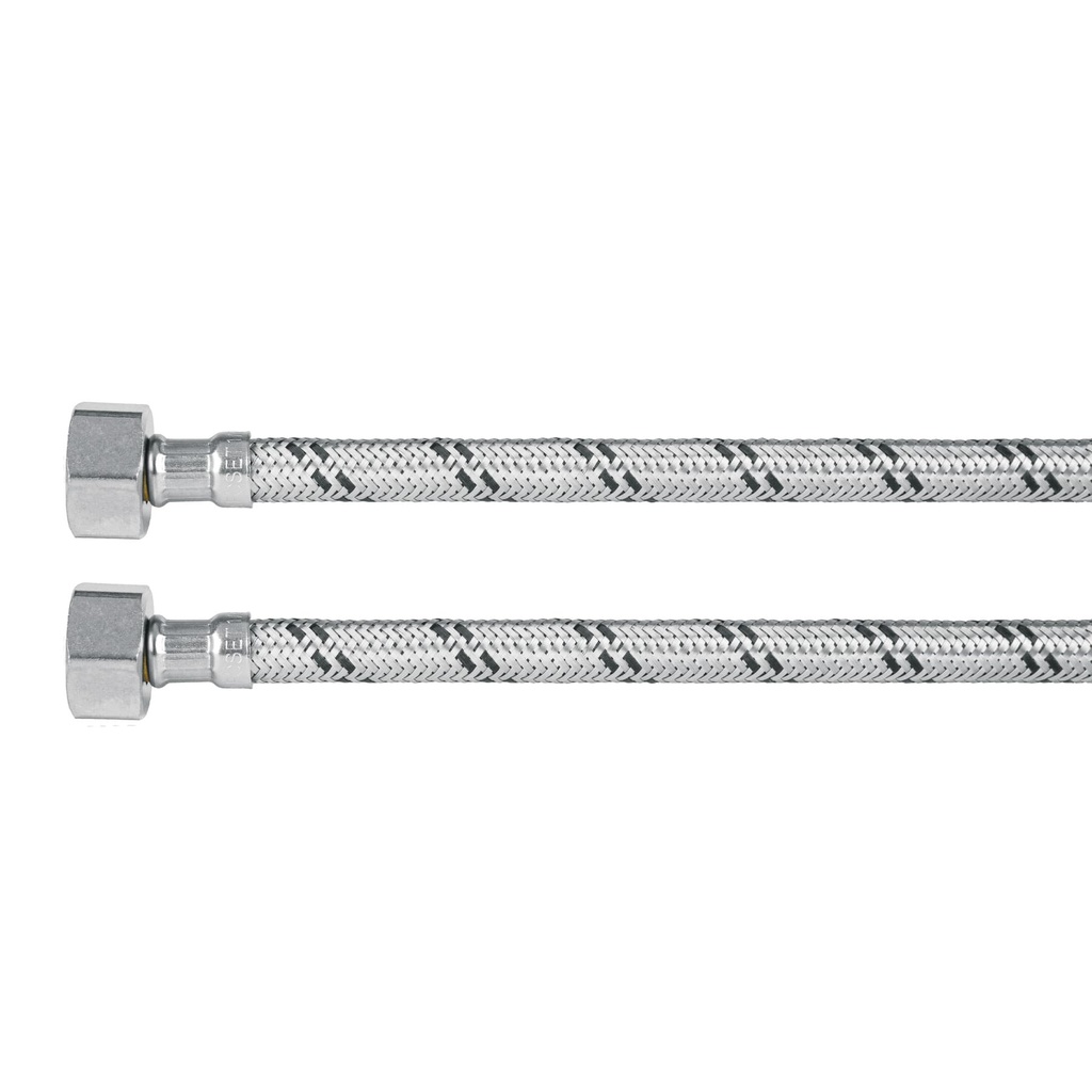 FOSET MANGUERA FLEXIBLE FLA-40X 40CM P/LAVABO ACERO INOX