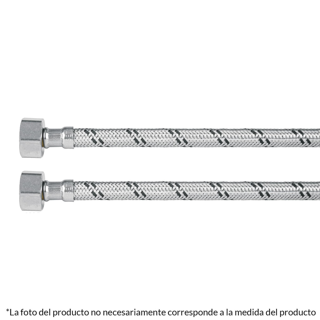 FOSET MANGUERA FLEXIBLE FFR-55X 55CM P/FREGADERO ACERO INOX