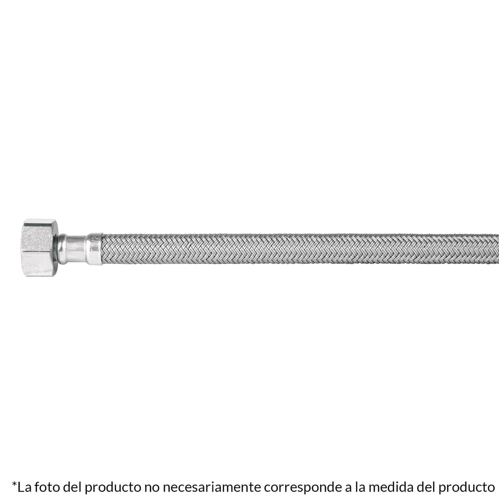 FOSET MANGUERA FLEXIBLE FLA-40V 40CM P/LAVABO VINILO