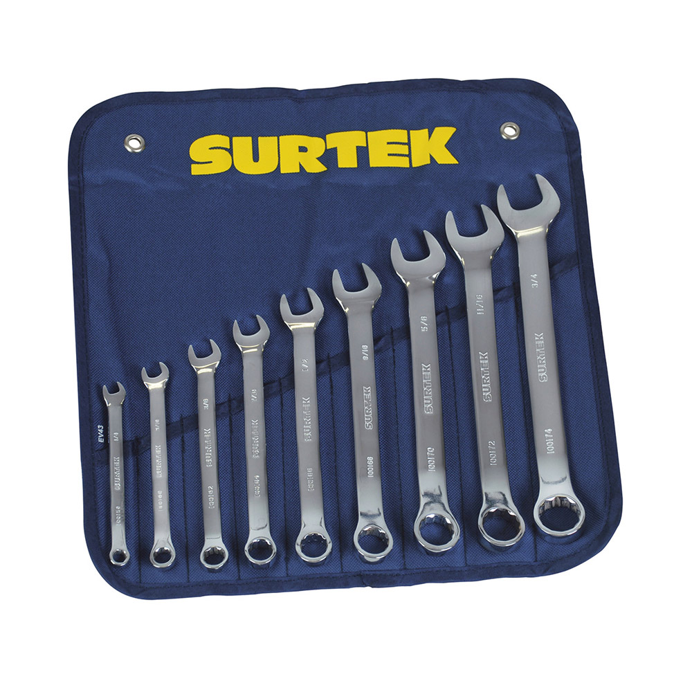 SURTEK JGO LLAVES COMB STD P ESP 9PZ