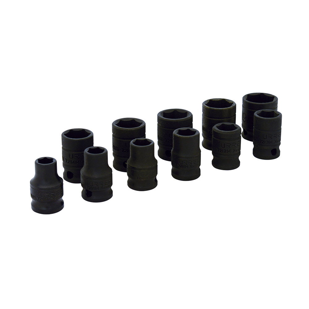 URREA JGO 11PZ DADOS IMP 3/8 6PT MM