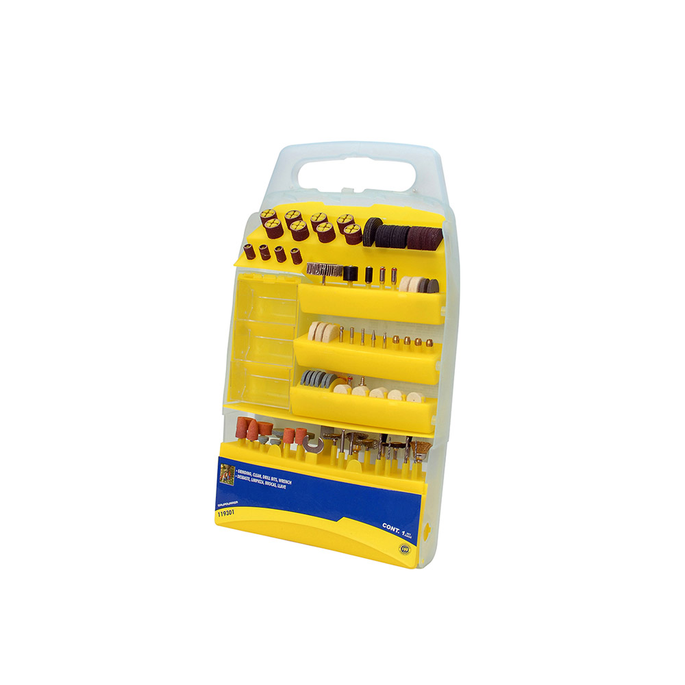 SURTEK JGO DE 188 PIEZAS P/MOTO-TOOL