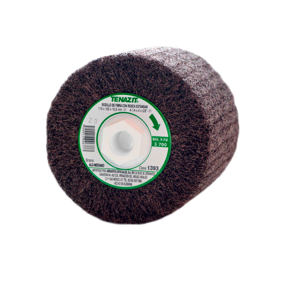 TENAZIT RODILLO FIBRA 4-1/4X4X5/8"-11H MED 139