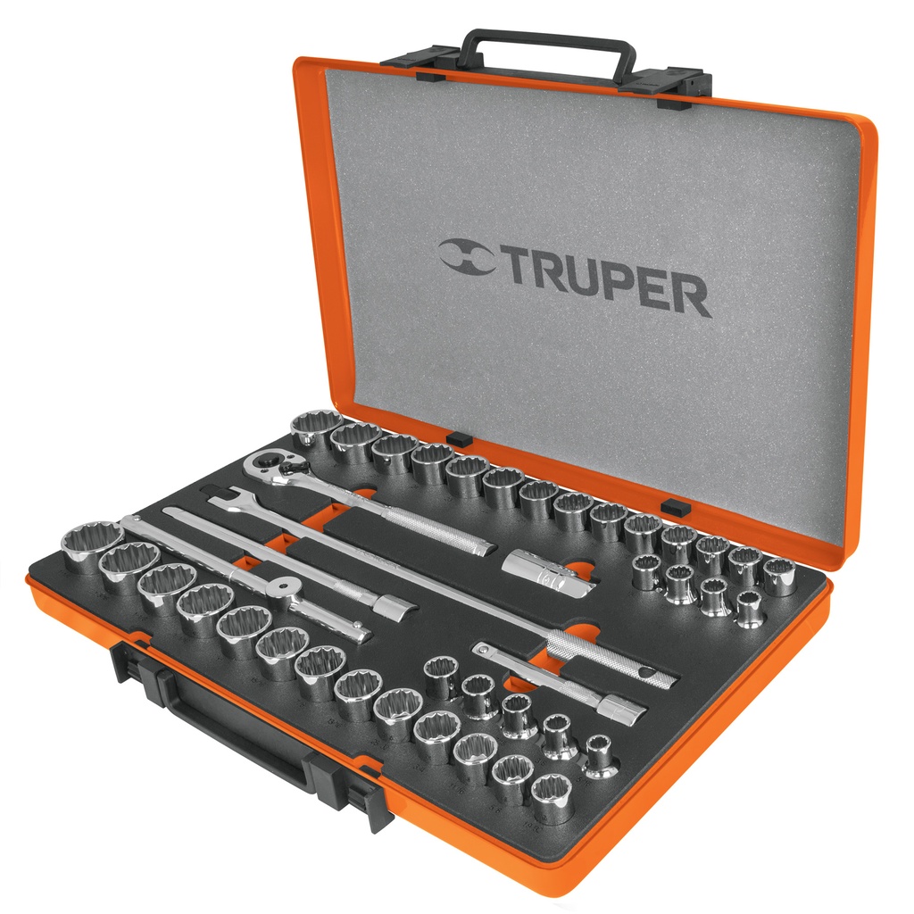 TRUPER AUTOCLE 42PZ 1/2"      STD-MM P/MECANICO JD-1/2X42MP