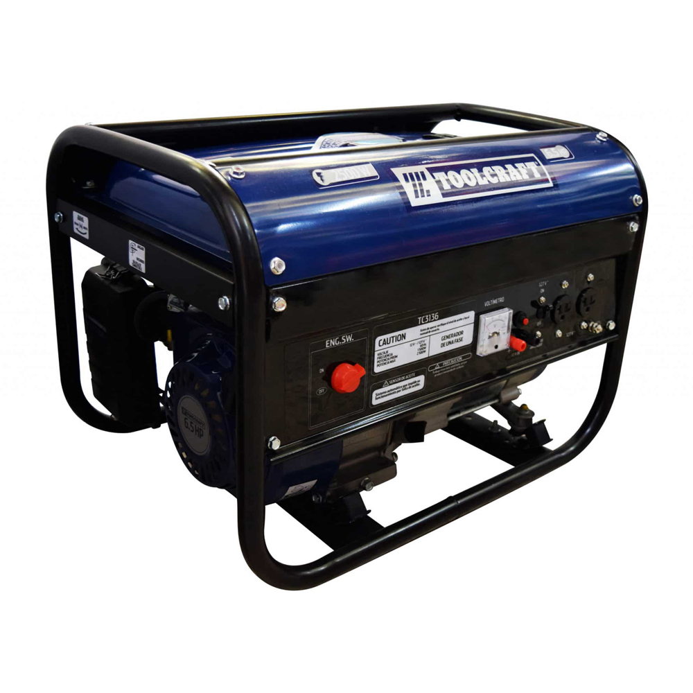 TOOLCRAFT GENERADOR GASOLINA  3000-2500W 1F