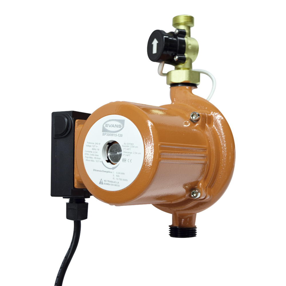 EVANS BOMBA PRESURIZADORA 240WSUCCION DE 3/4" BP300W15-120