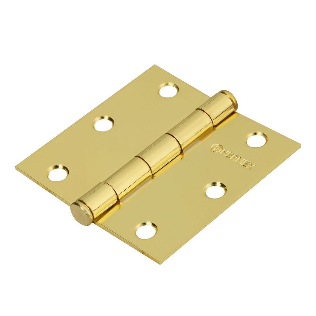 HERMEX BISAGRA BC-301P 3" CUADRADA LATON CABEZA PLANA
