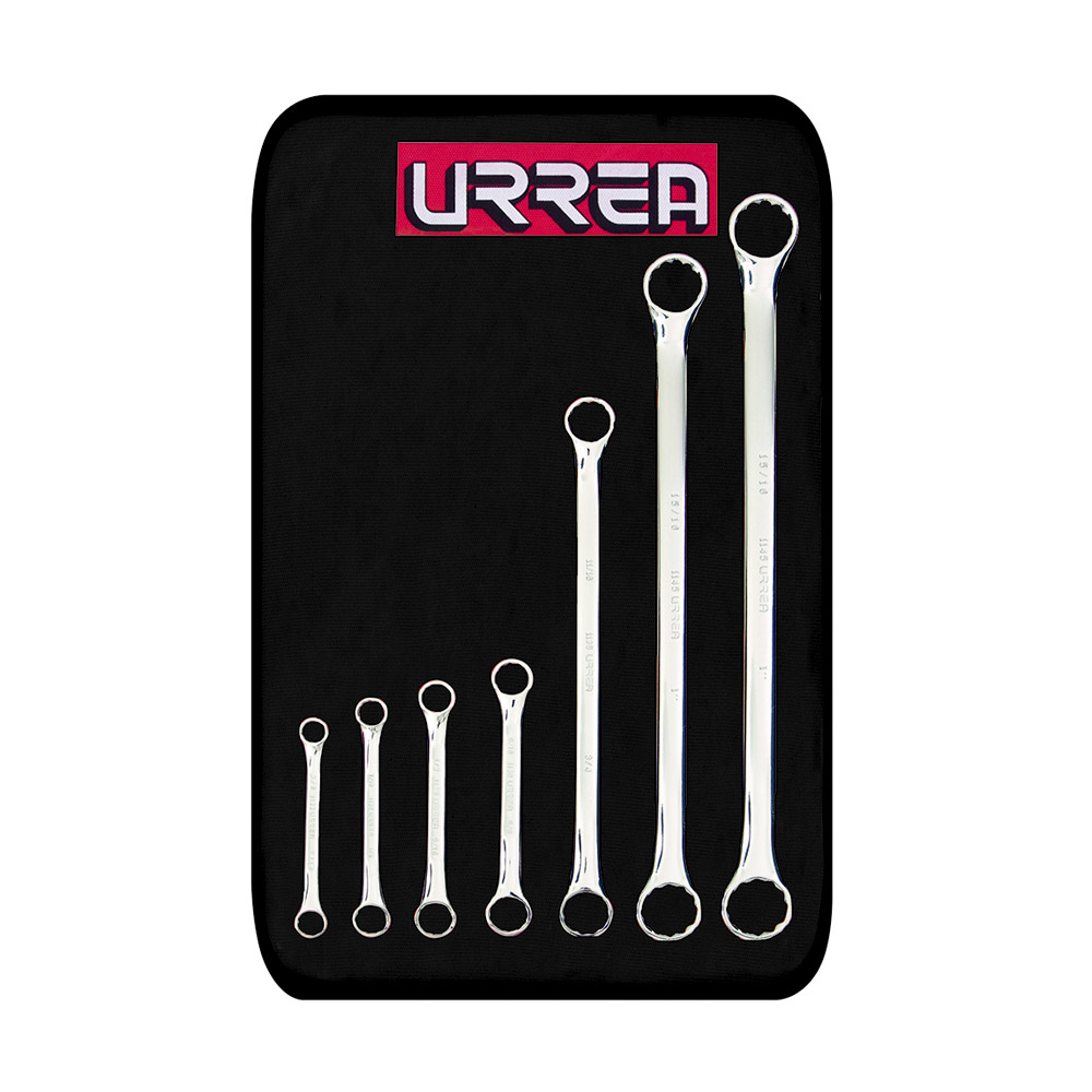 URREA JGO 7PZ LLAVES ESTRIA 15° STD1100H