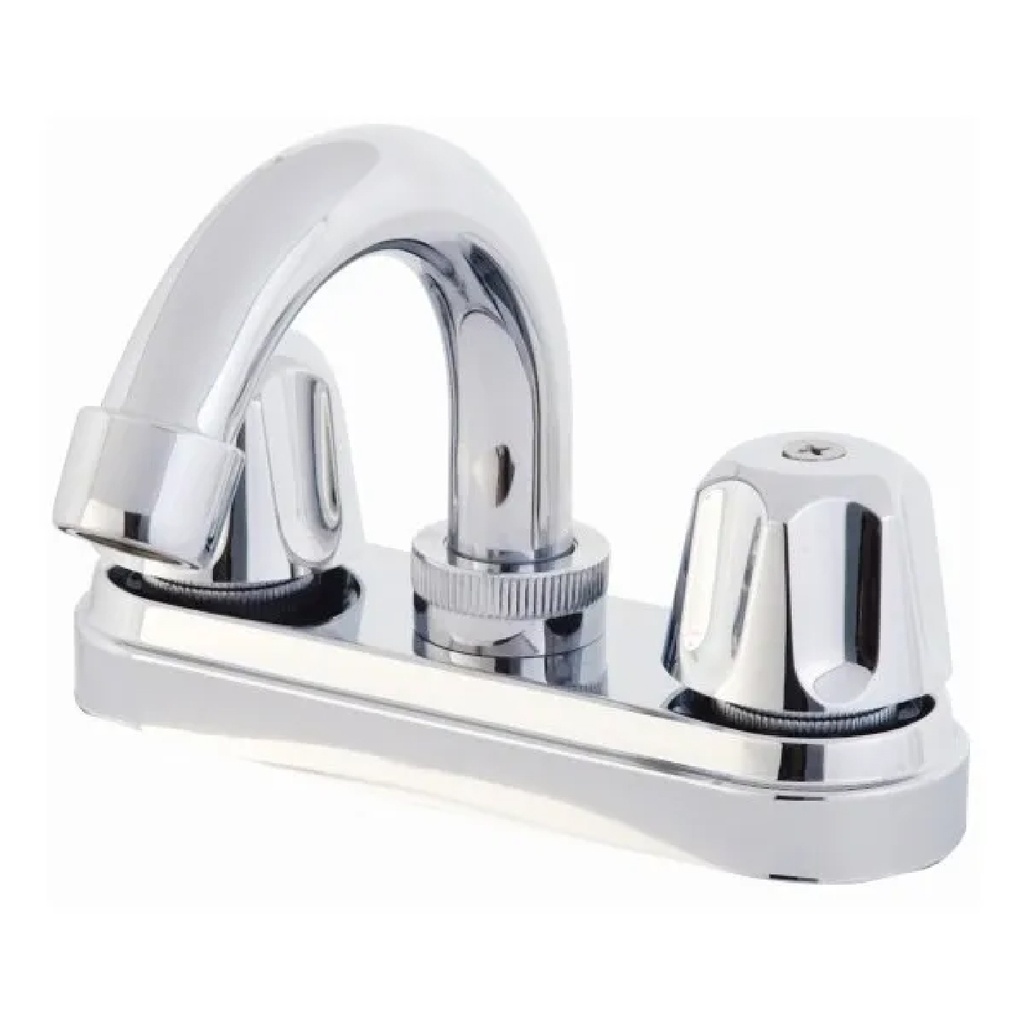 DICA MEZCLADORA P/LAVABO 4"   CROMO T/BAR CUB MAN 4040