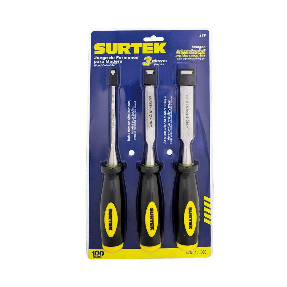 SURTEK JGO FORMONES 1/4 1/2 Y 3/4 J3F