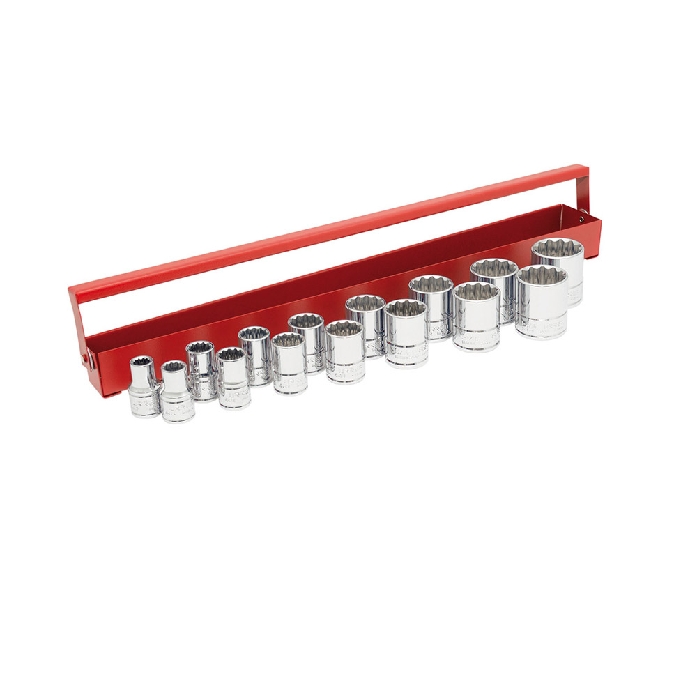 URREA JGO 15PZ DADOS 1/2 STD CHAROLA