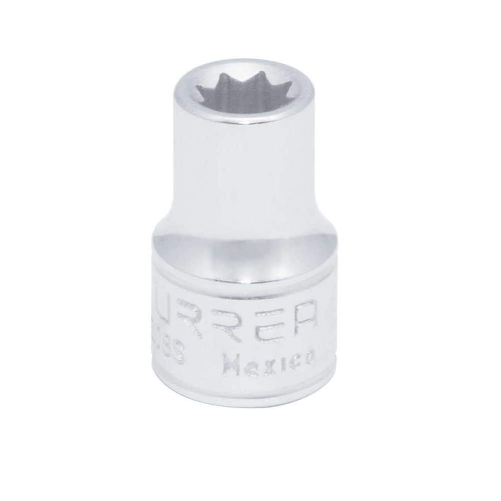URREA DADO 3/8" 8PTS 1/4" 5208S