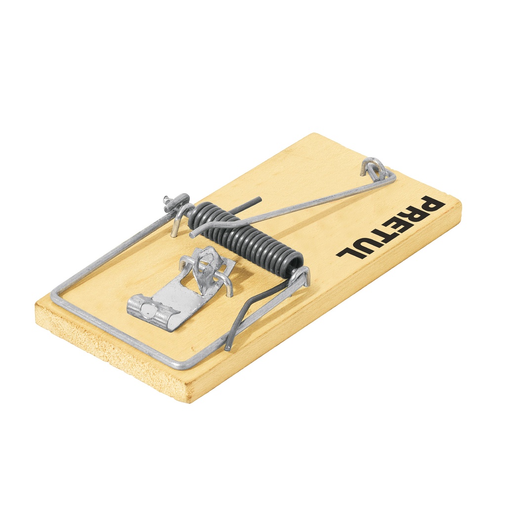 PRETUL TRAMPA P/RATON RAT-4M D/MADERA 2PZA