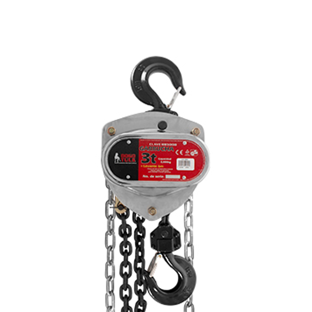 DOGOTULS GARRUCHA CROMADA     D/CADENA 3TON  6MT HB5008
