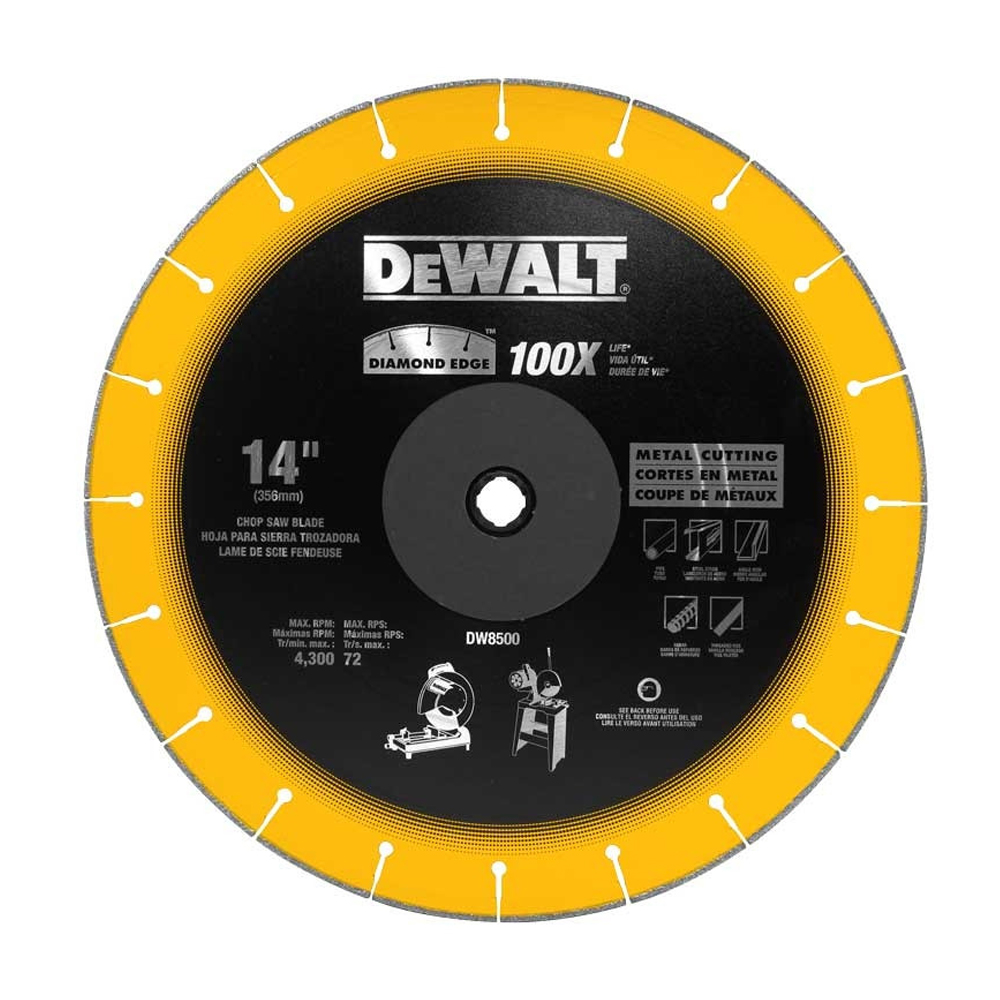 DEWALT DISCO DIAMANTADO 14"X1" DW8500