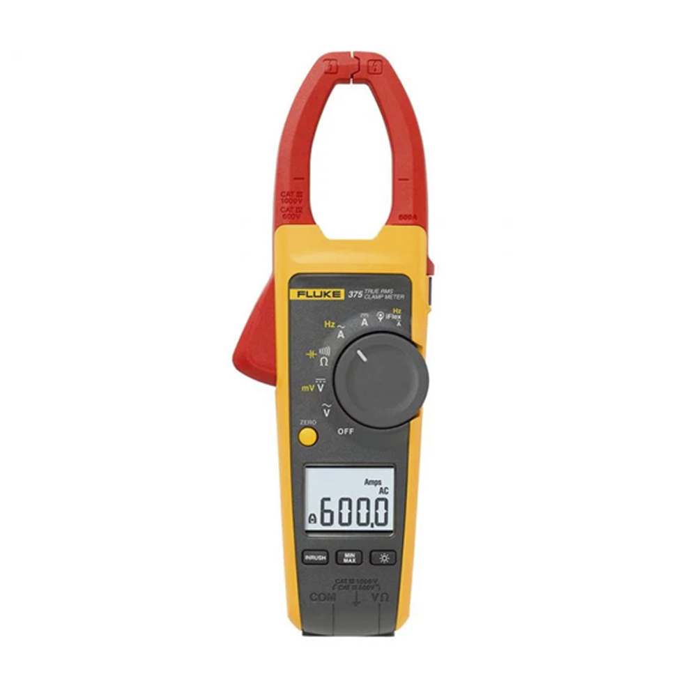 FLUKE AMPERIMETRO GANCHO 600A AC/DC375