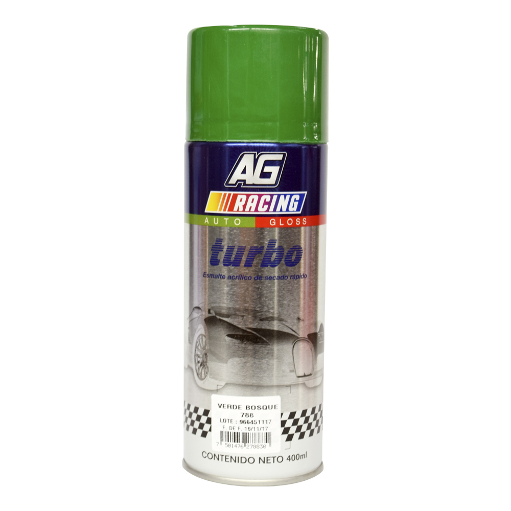 TURBO PINTURA AEROSOL VERDE   BOSQUE 400ML AT78805
