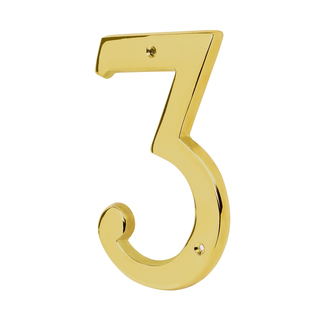 HERMEX NUMERO NUCH-3 4" NO 3 LATON SOLIDO