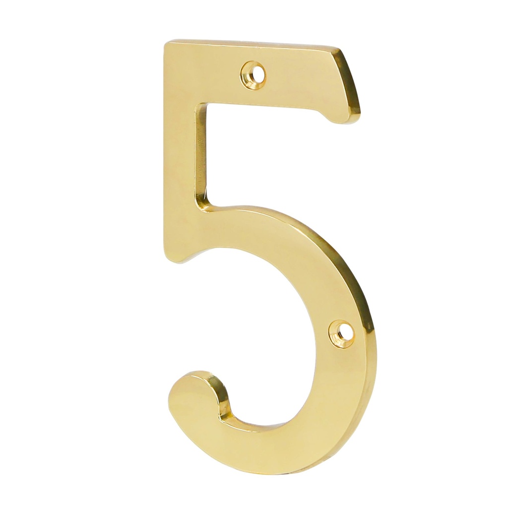 HERMEX NUMERO NUCH-5 4" NO 5 LATON SOLIDO