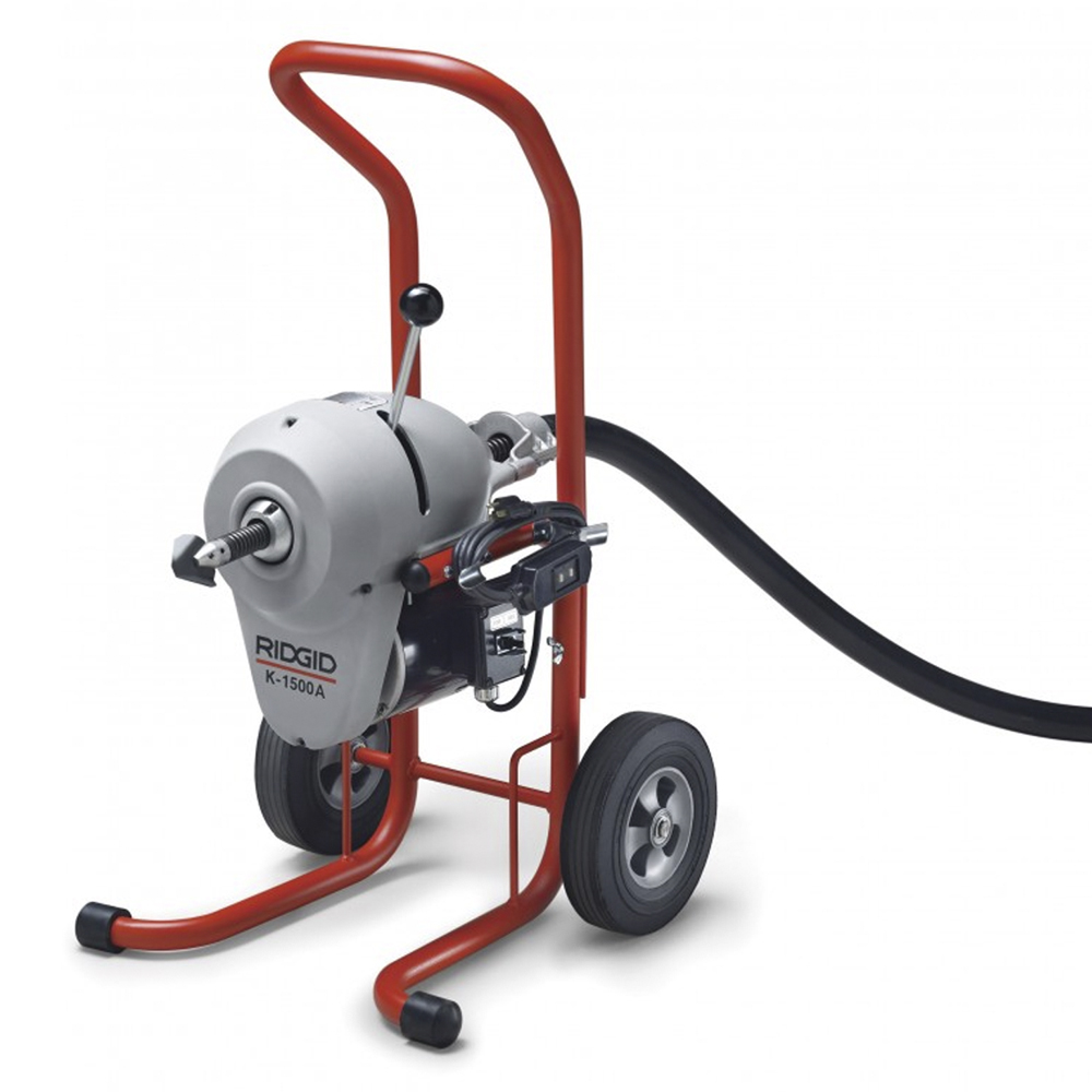 RIDGID DESTAPACAÑO ELECTRICO  2"-8" K-1500A C/CABLE C-11