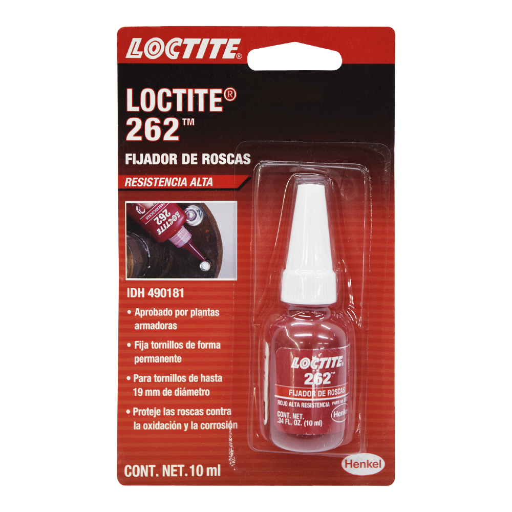 LOCTITE FIJADOR DE ROSCAS LP262-21 10ML