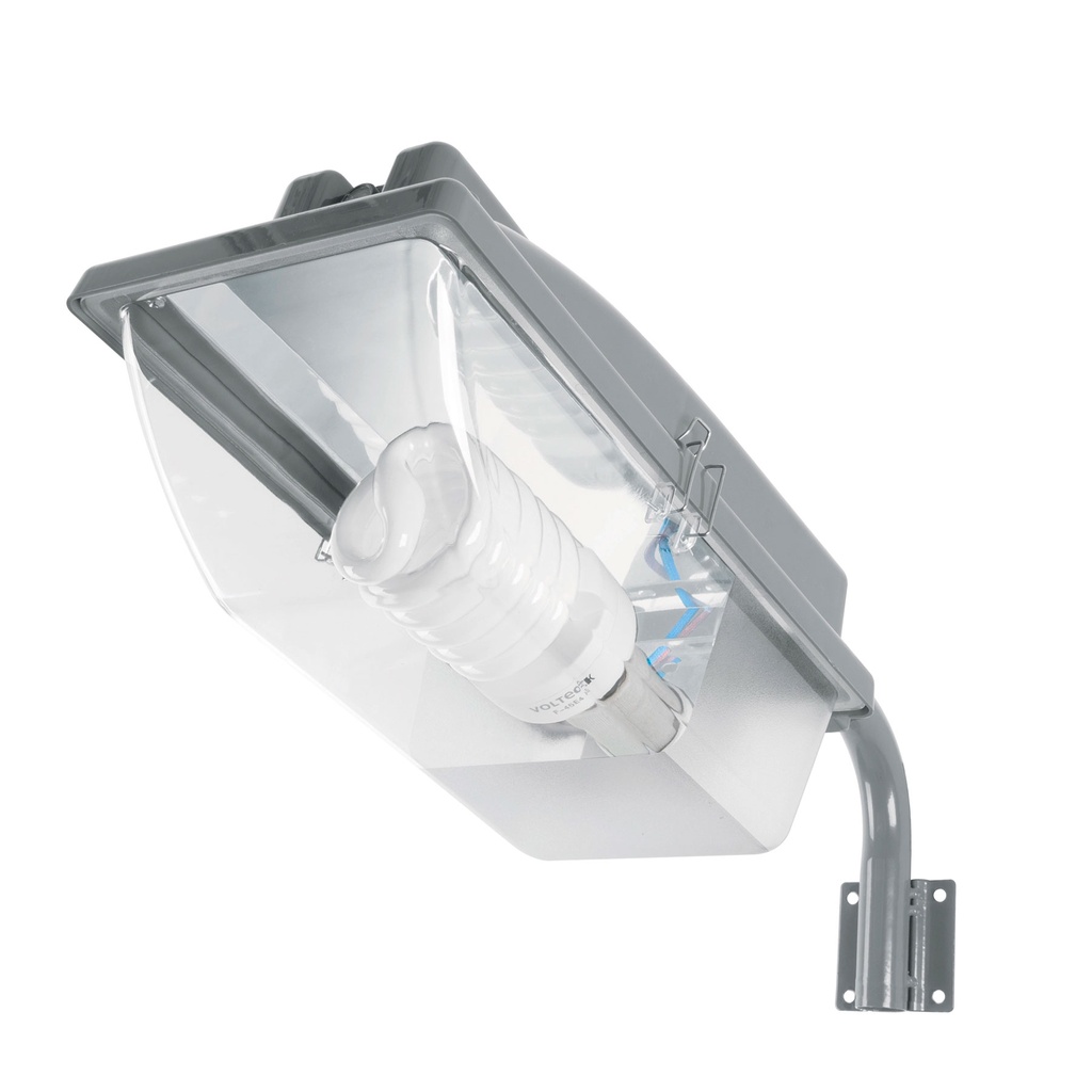 VOLTECH LUMINARIO SUBURBANO   45W ABS SENSOR LUZ C/LAMPARA