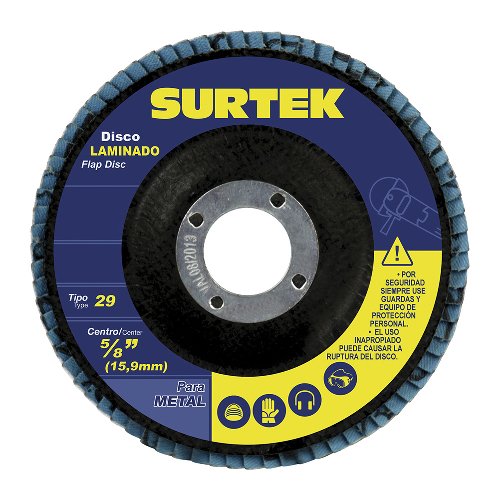 SURTEK DISCO LAMINADO 4-1/2"  G-60 DLZ456