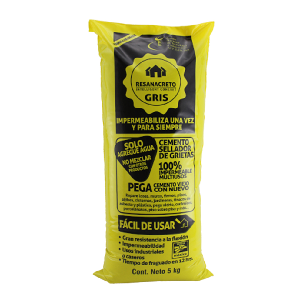 RESANACRETO 1KG GRIS