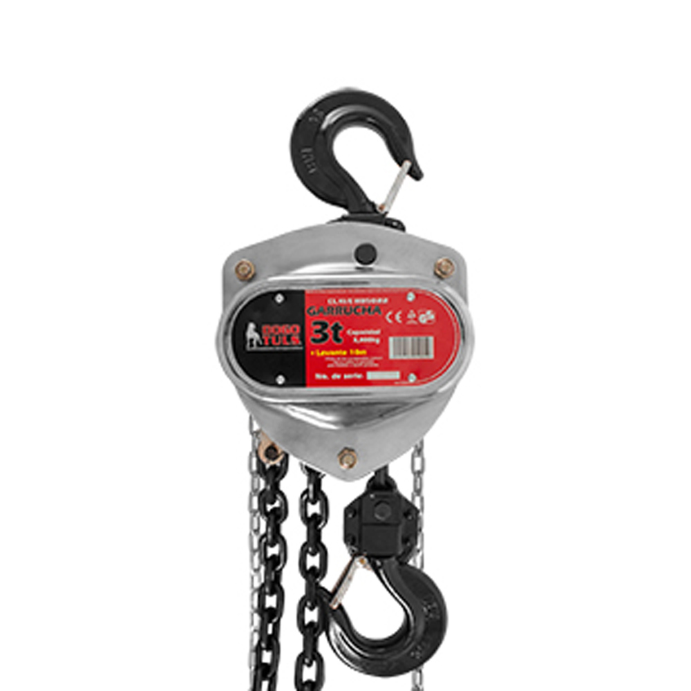 DOGOTULS GARRUCHA CROMADA     D/CADENA 3TON 10MT HB5022