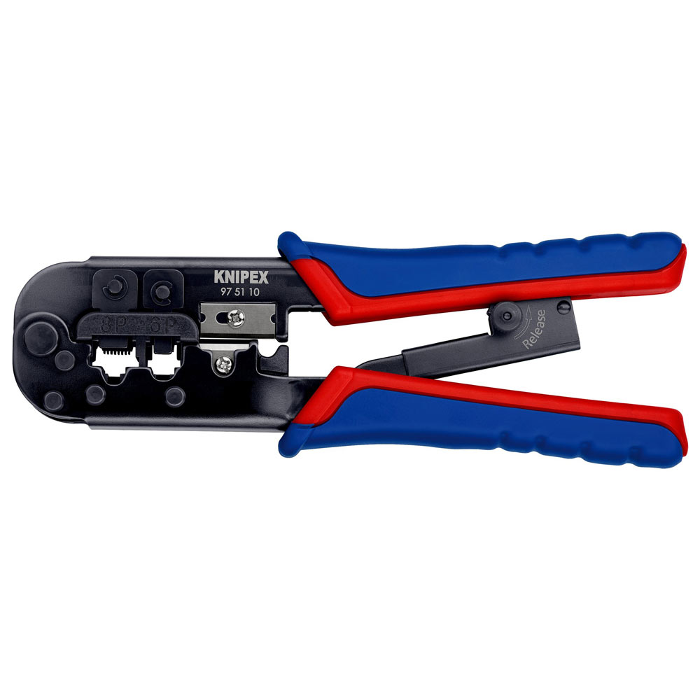 KNIPEX PINZA PONCHADORA       P/ENTALLAR TERMINALES RJ11/12