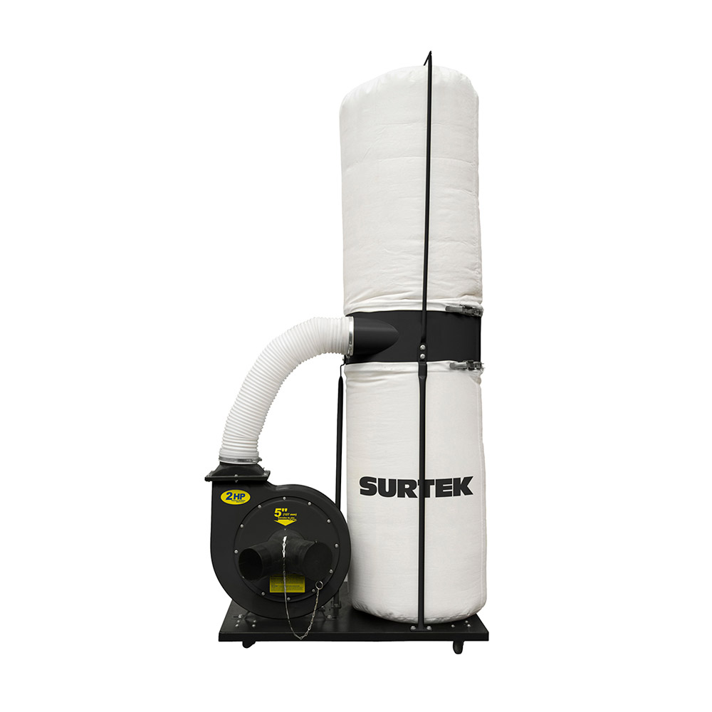 SURTEK COLECTOR POLVO RP642A 2HP 4" 2 ENTRADAS