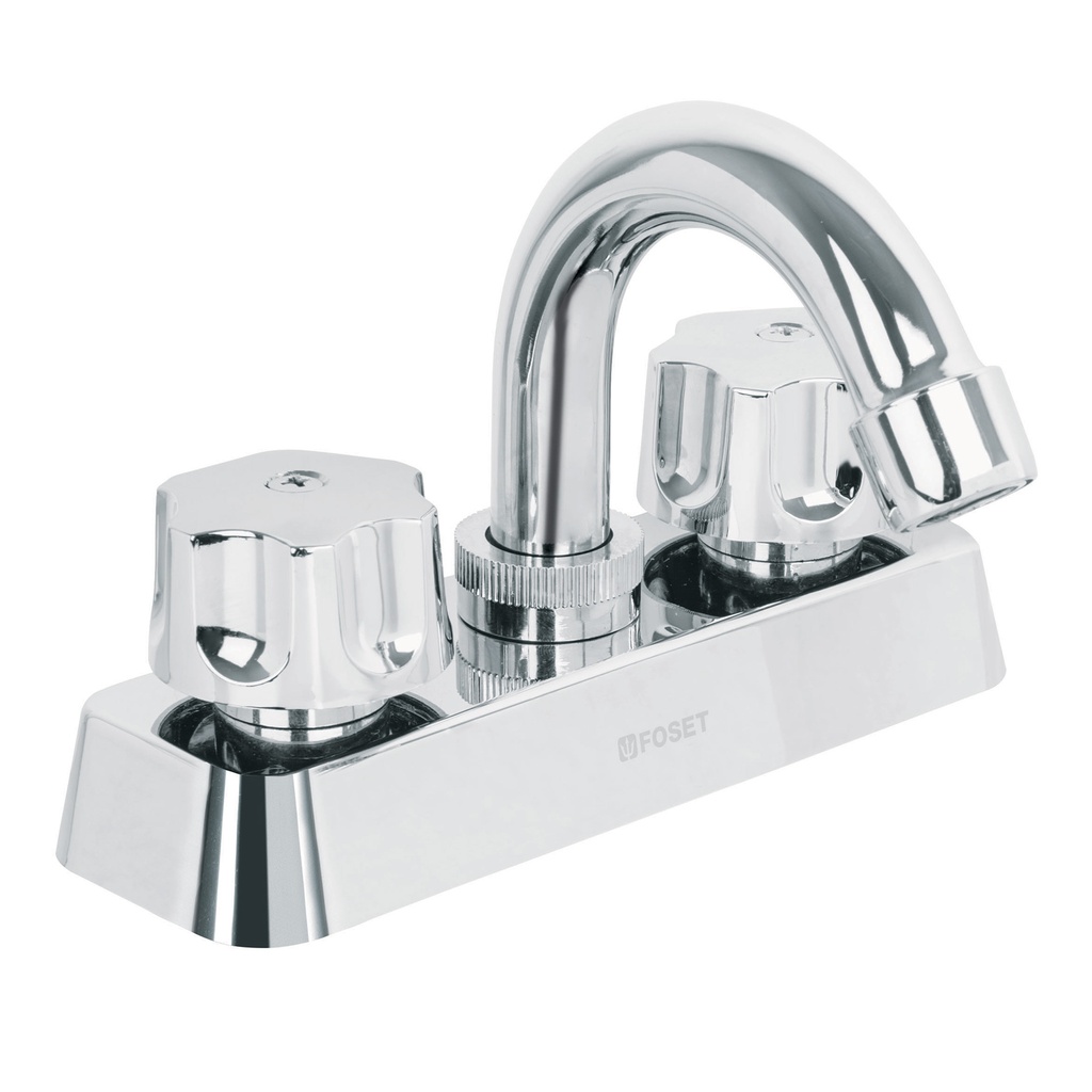 FOSET MEZCLADORA MP-050P 4 PLAST CIERRE 1/4V CUELLO CURVO