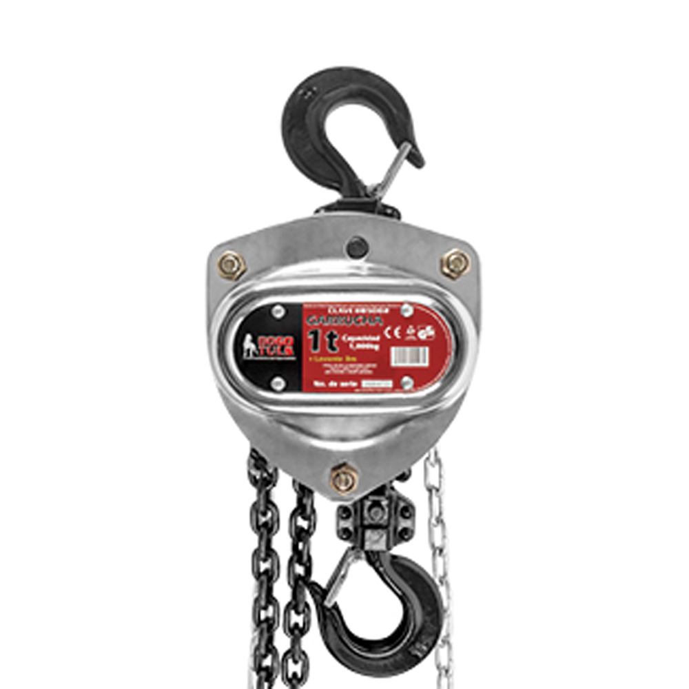 DOGOTULS GARRUCHA CROMADA     D/CADENA 1TON 10MT HB5020