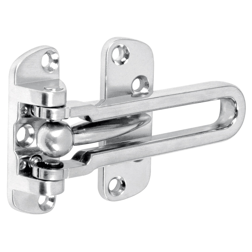 HERMEX PASADOR ABATIBLE       CROMO MATE P/PUERTA PAAB-3