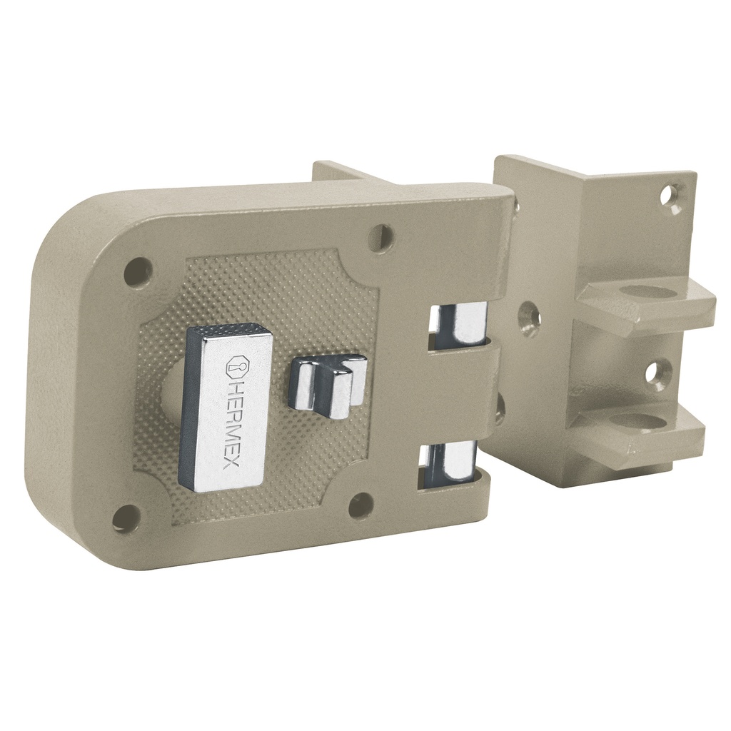 HERMEX CERRADURA CS-60D P/PUERTA CORREDIZA MARIPOSA DERECHA