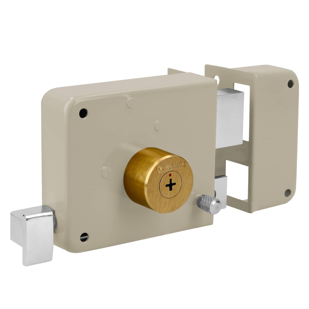 HERMEX CERRADURA CS-85DB INSTALA-FACIL DERECHA LLAVE TETRA