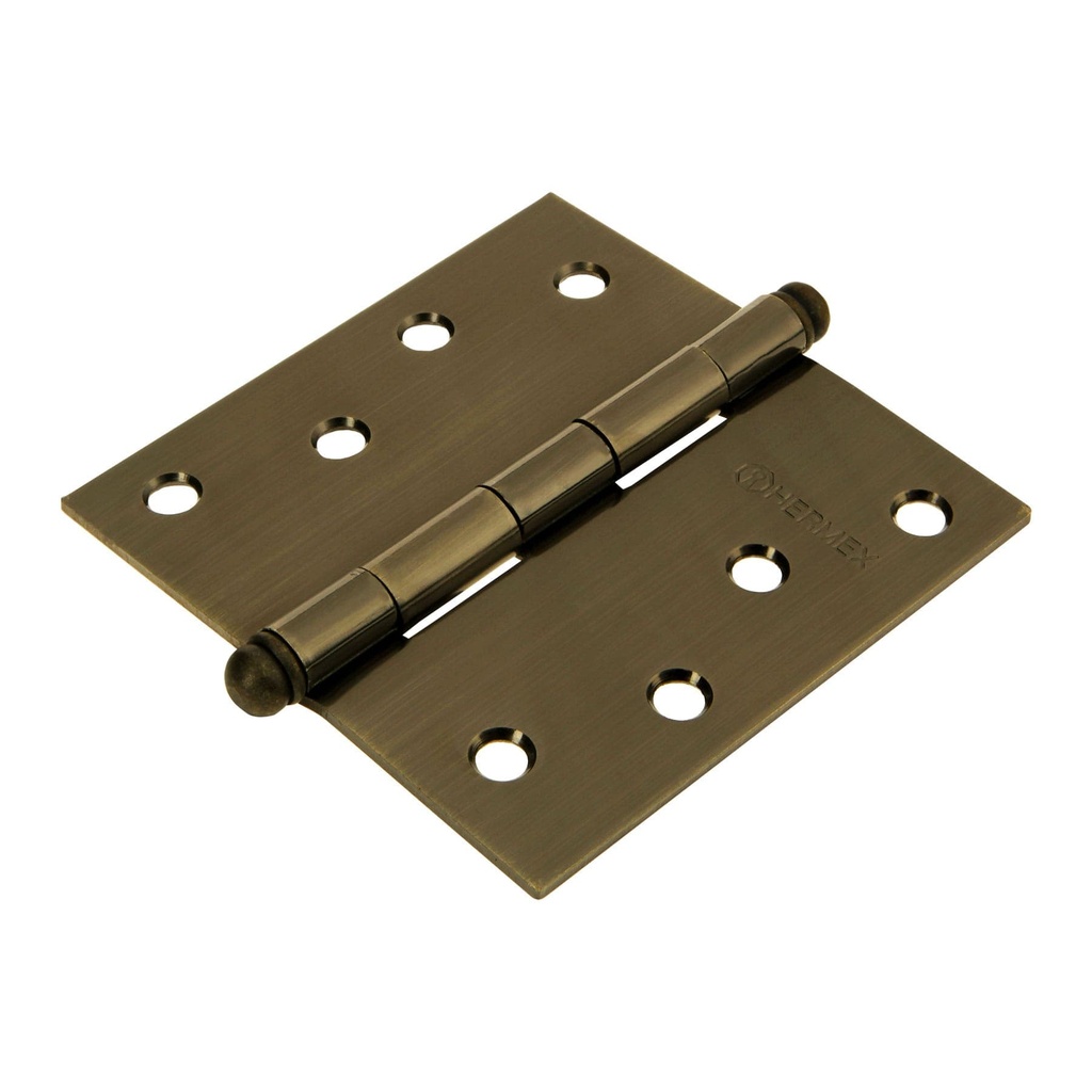 HERMEX BISAGRA BC-402R 4" CUAD L ANTIGUO CBZA RED