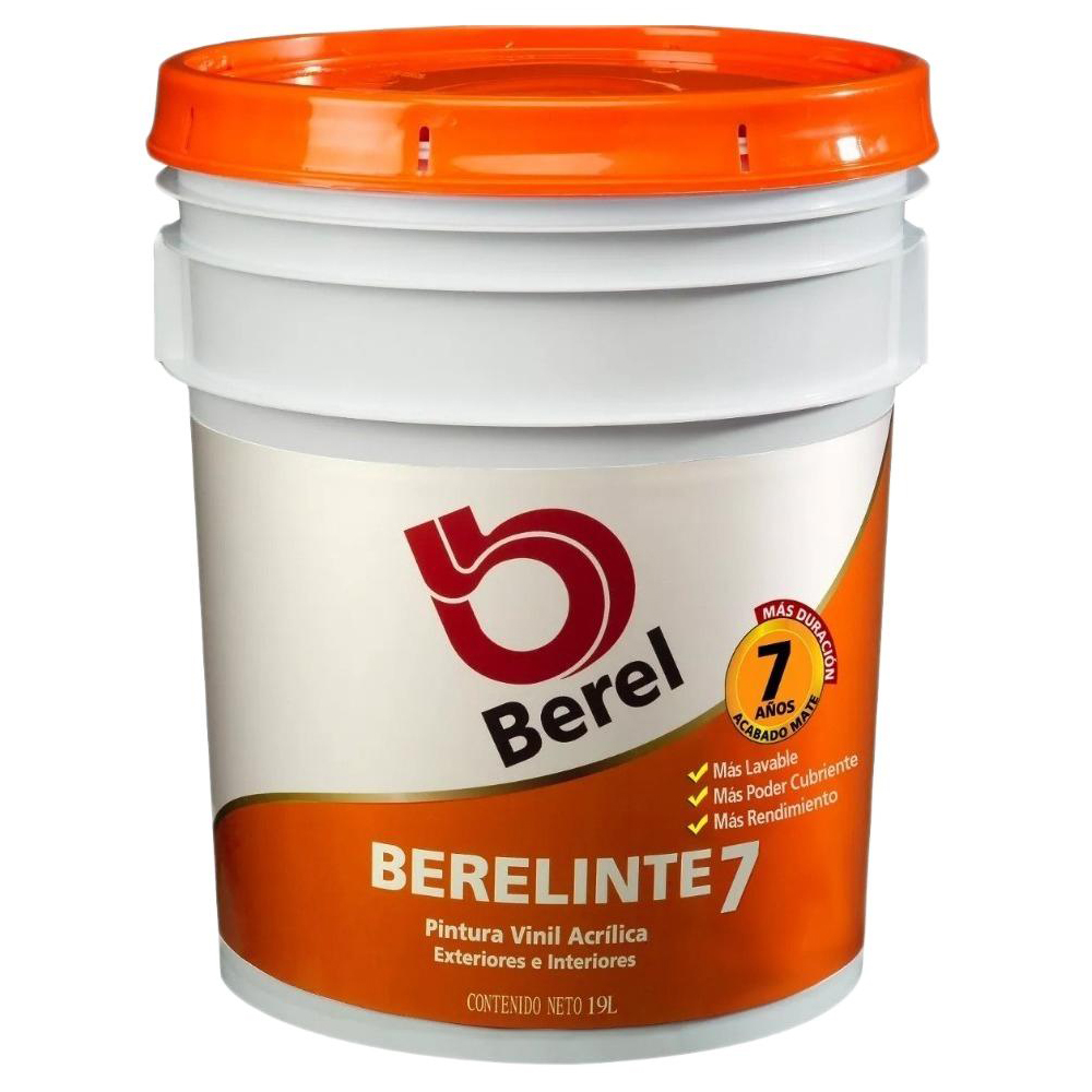 BEREL BERELINTE PINTURA       VINILICA 19LT BLANCA