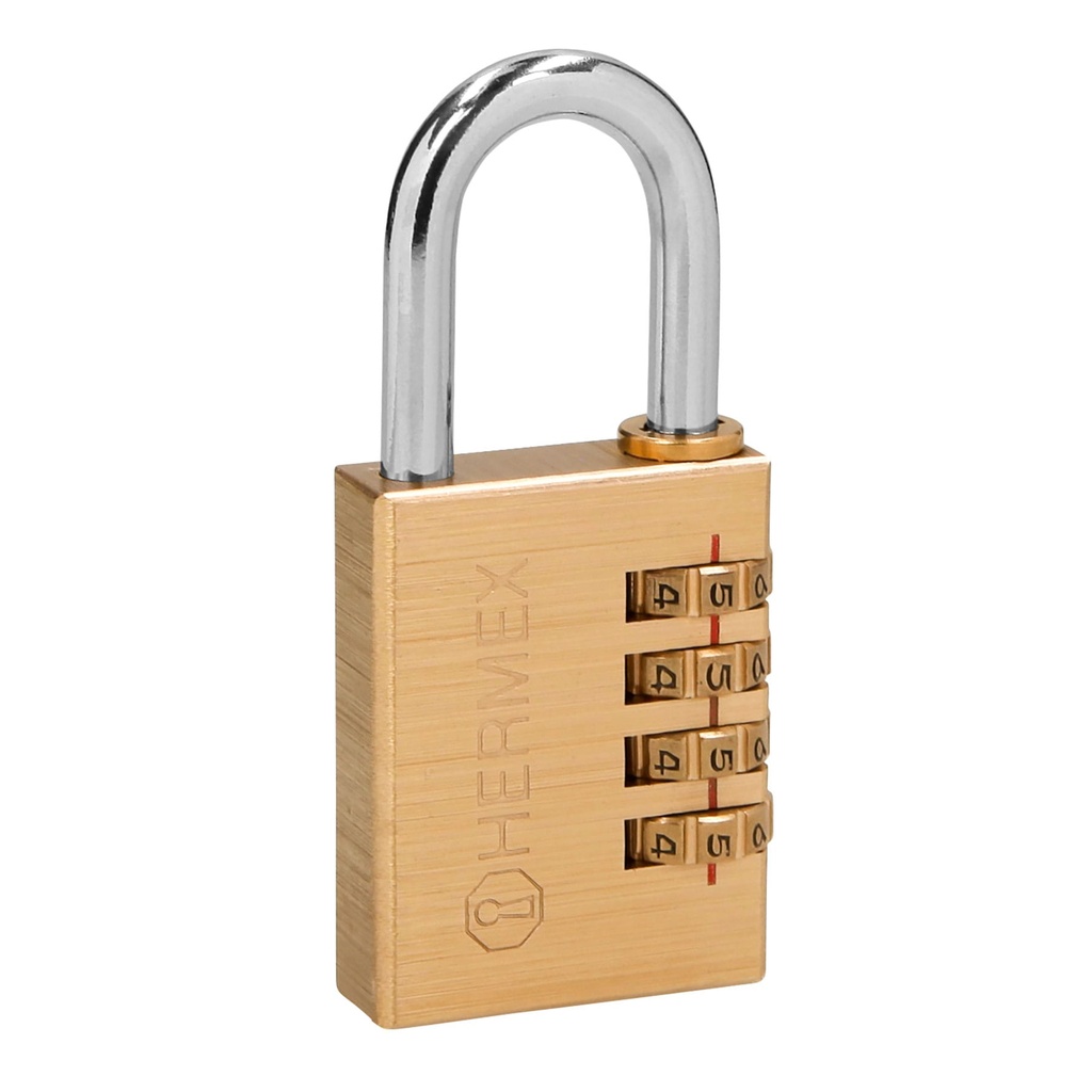 HERMEX CANDADO CL-40C 40MM LATON DE COMBINACION