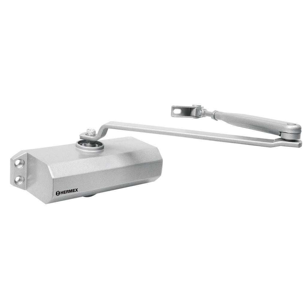 HERMEX CIERRAPUERTA CIPU HIDRAHULICO ALUMINIO