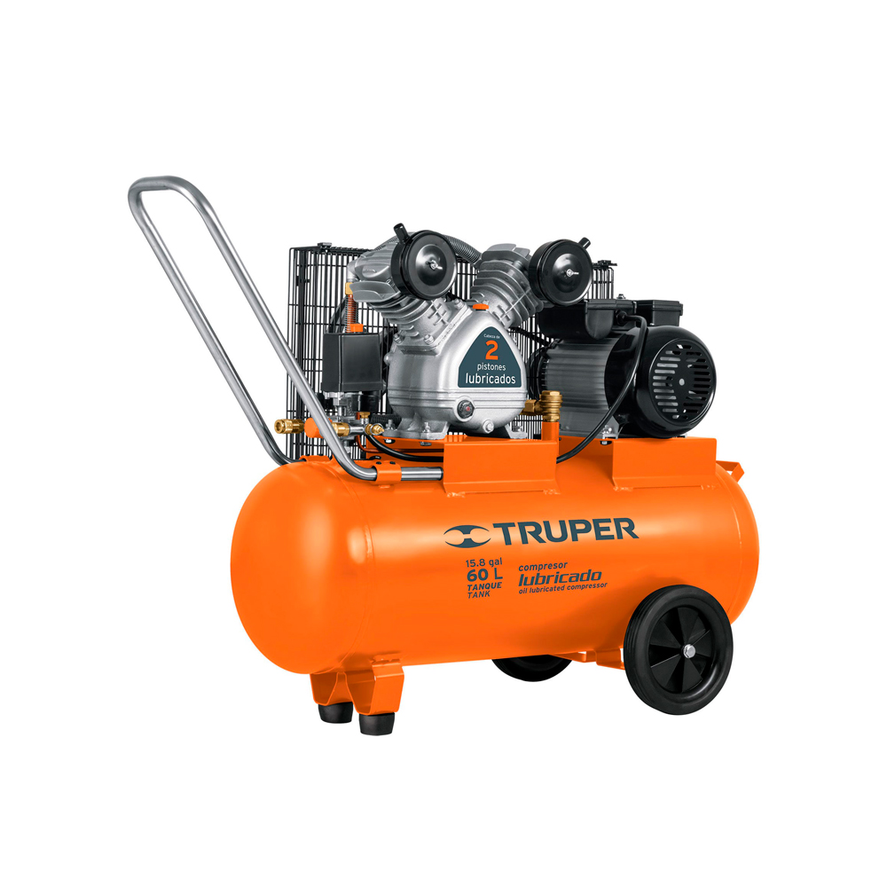 TRUPER COMPRESOR COMP60-LB 60L LUBRICADO D/BANDA