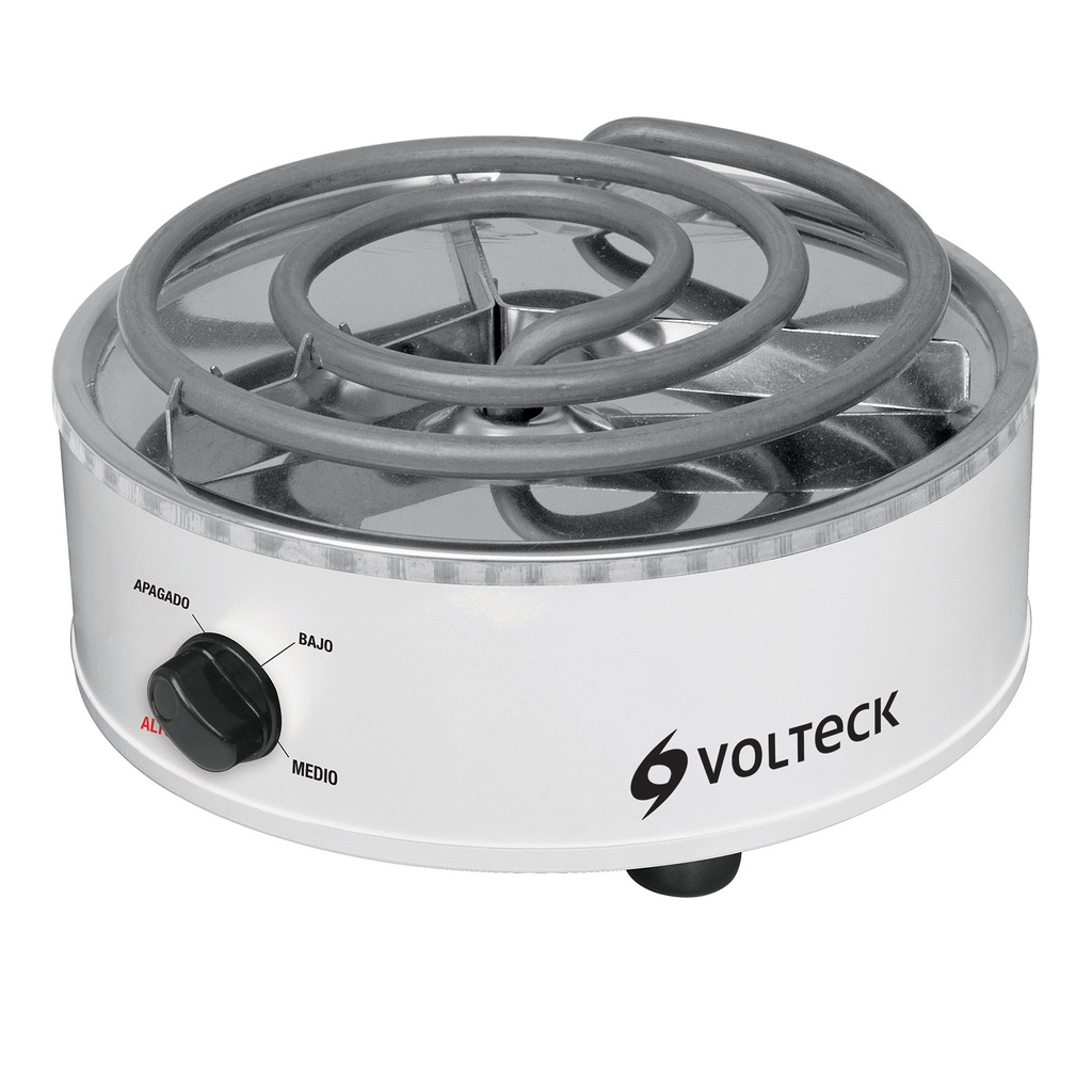 VOLTECH PARRILLA ELECTRICA PAEL-1R VOLTECH SENCILLA REDONDA