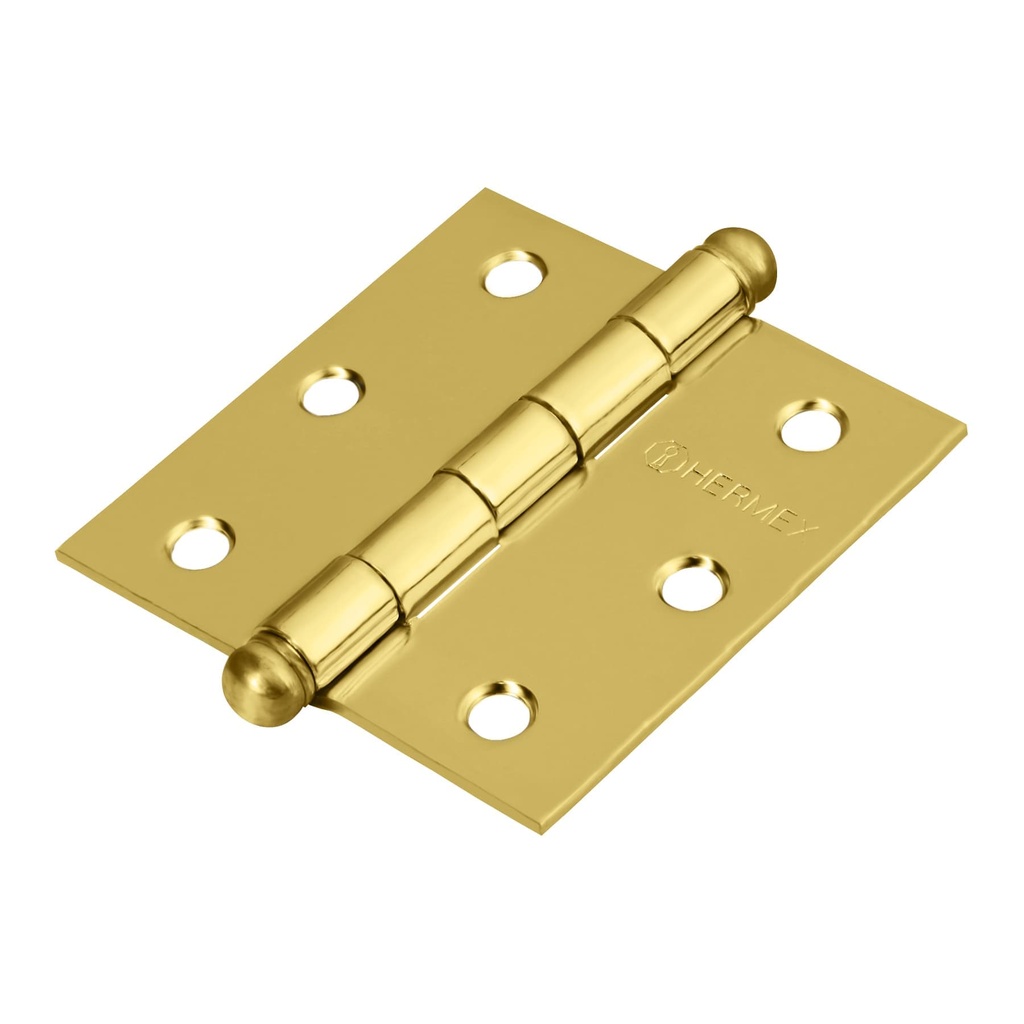 HERMEX BISAGRA BC-251R 2 1/2" CUAD LATONADA CBZA RED