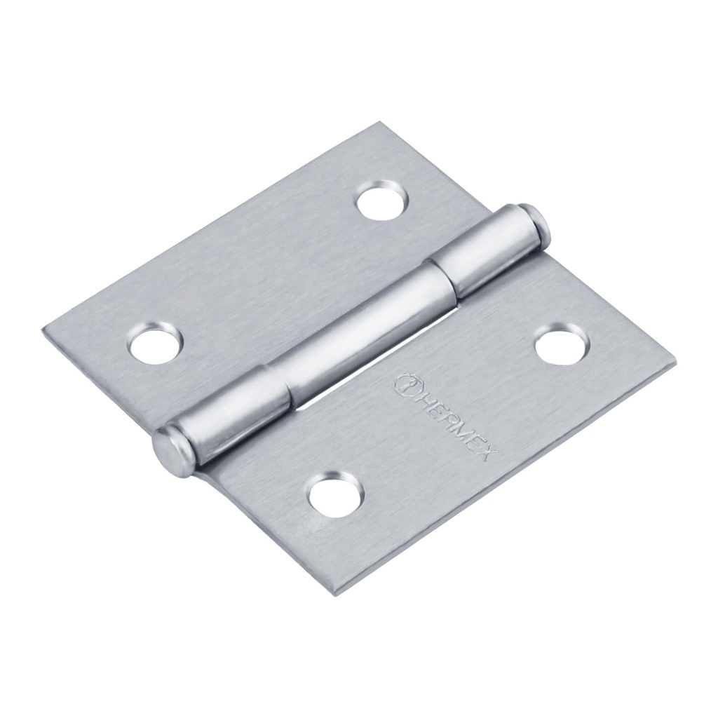 HERMEX BISAGRA BC-203P 2" CUADRADA CROMO MATE CABEZA PLANA
