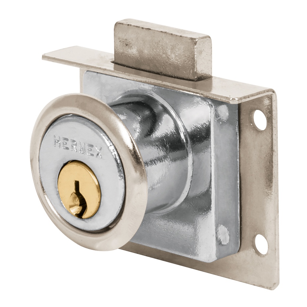 HERMEX CERRADURA P/MUEBLE CM-24C CROMO ACCION VERTICAL