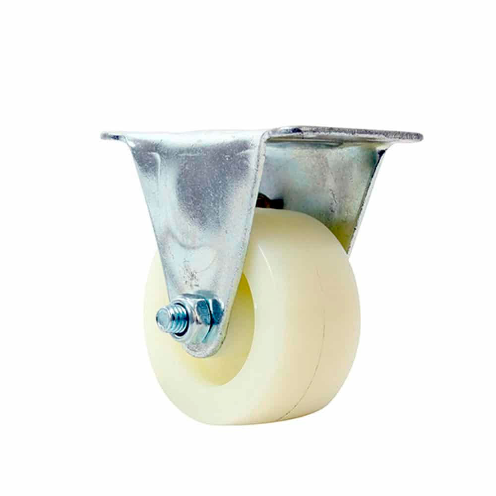 RODAJA FIJA DE POLIPROP. BCA. 2"