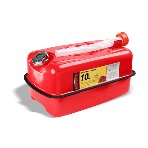 MIKELS TANQUE P/GASOLINA      10LT C/MANGUERA FLEX TG-10