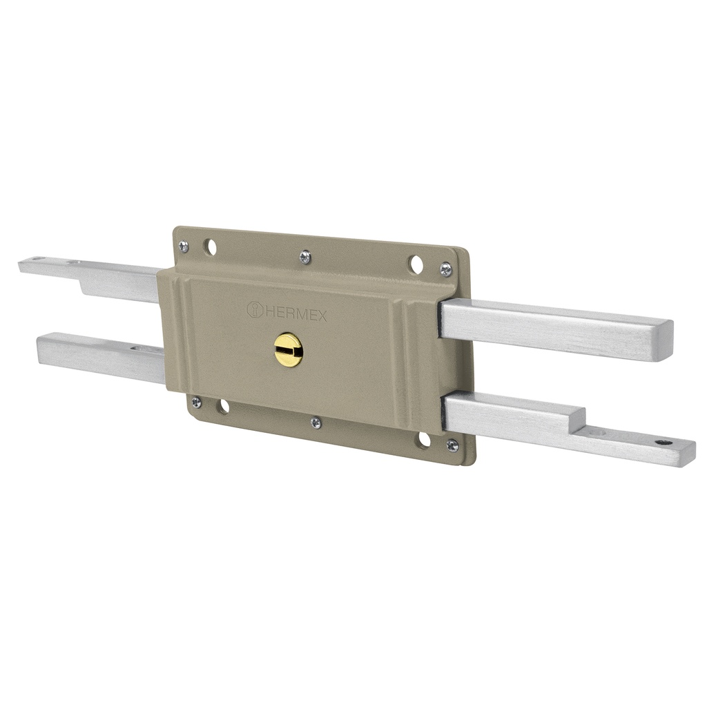 HERMEX CERRADURA DOBLE BARRA CB-32 DOBLE CERROJO